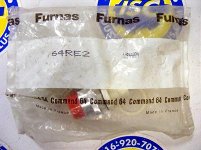 <b>Furnas - </b>64RE2 Extended Red Push Button